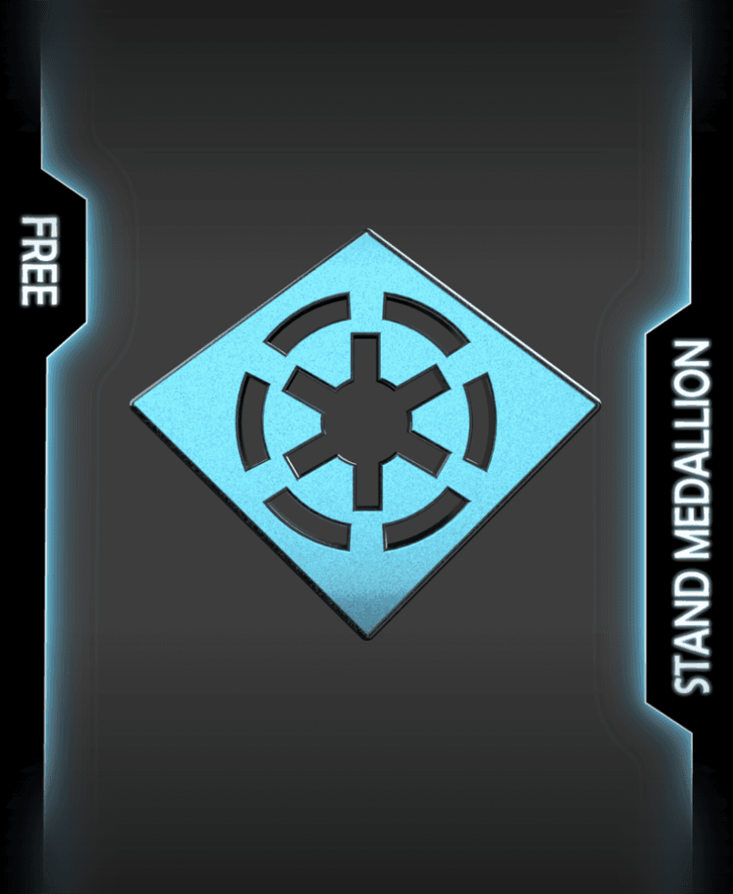 Stand Medallion - Republic 3d model
