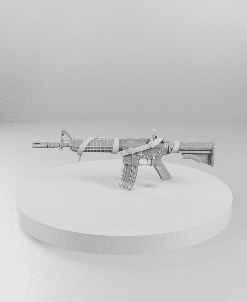Call of duty black ops 1 Commando prop file 3d model