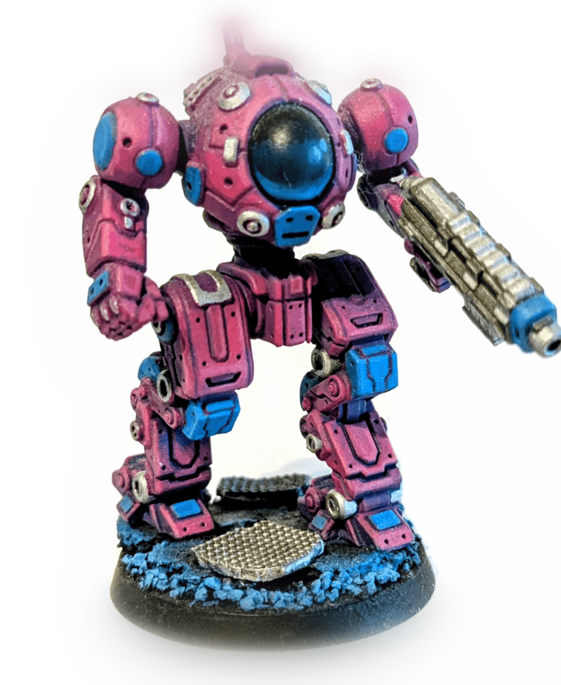 Mech Forge ‘Astro’ 3D Printable Tabletop Wargame Miniature STL 3d model