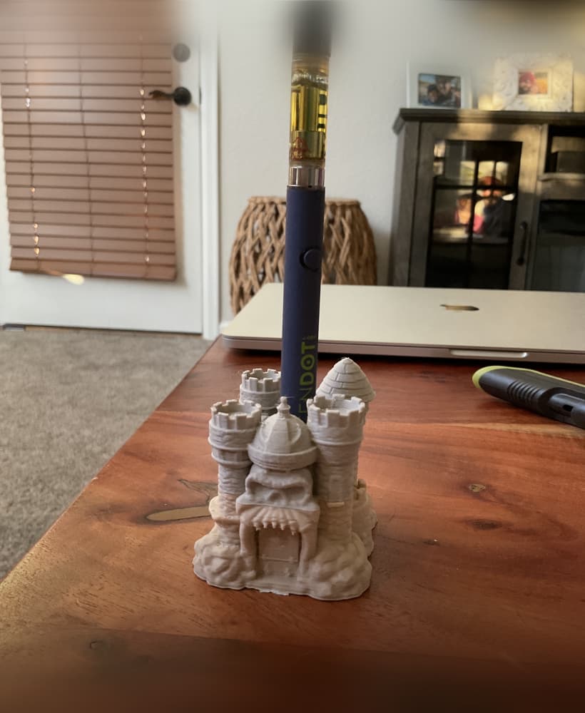 Castle Grayskull - Vape Cart Holder 3d model