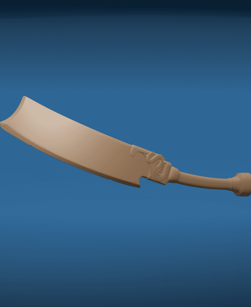 Titan Fang Swordaxe v2 3d model
