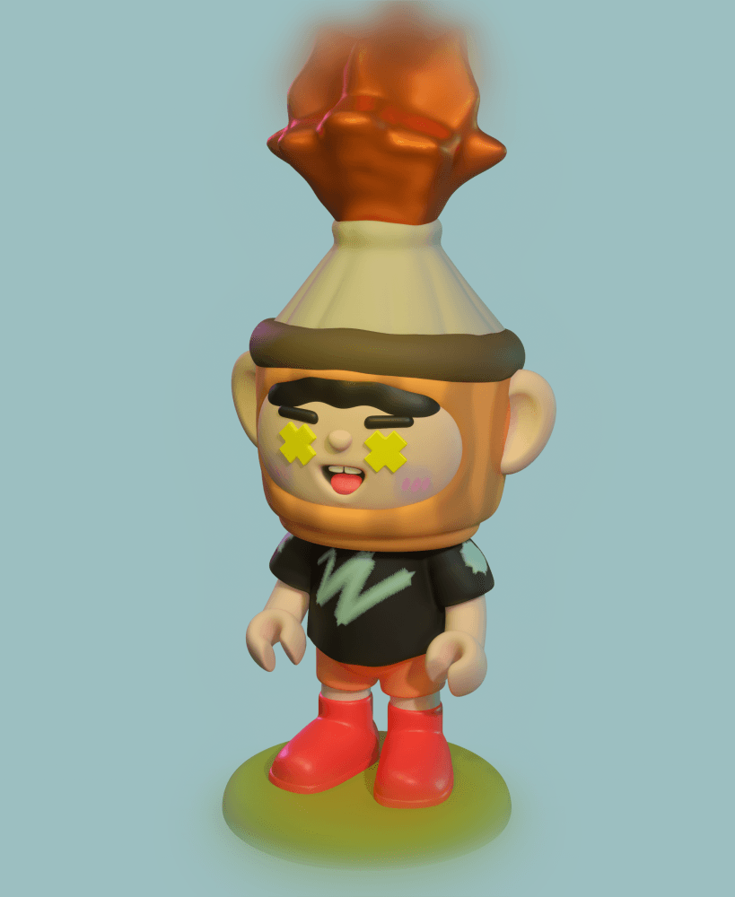 Vulcano-Boy.stl 3d model