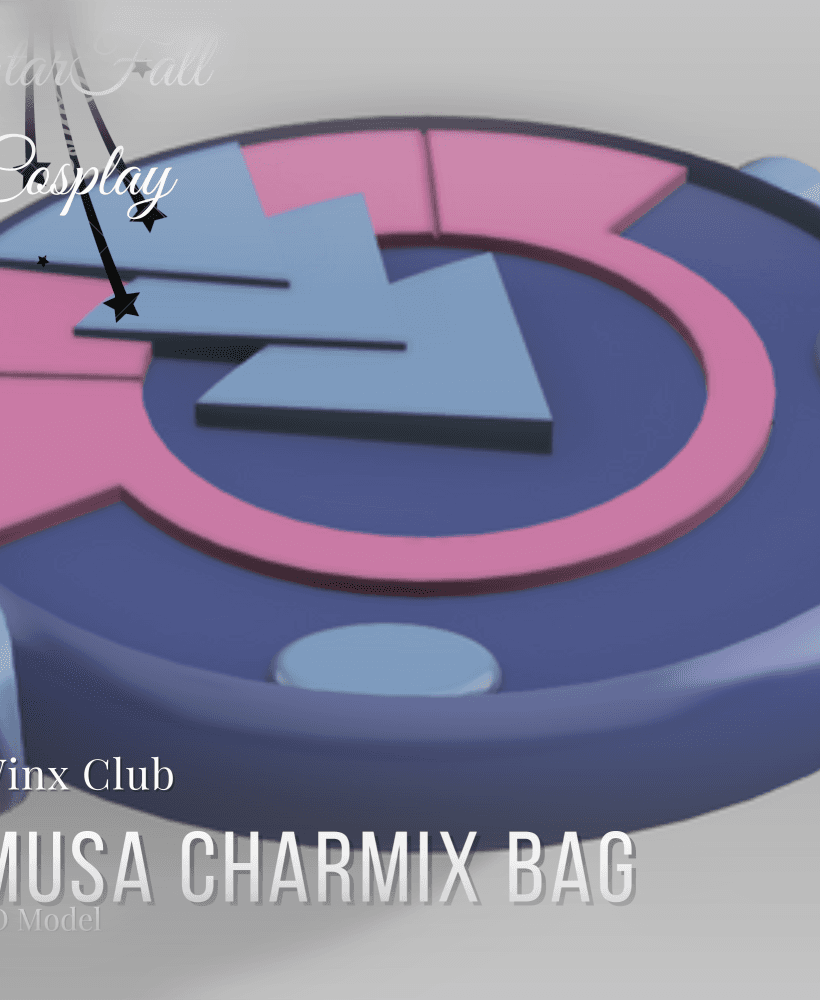 Musa Winx Charmix Bundle 3d model
