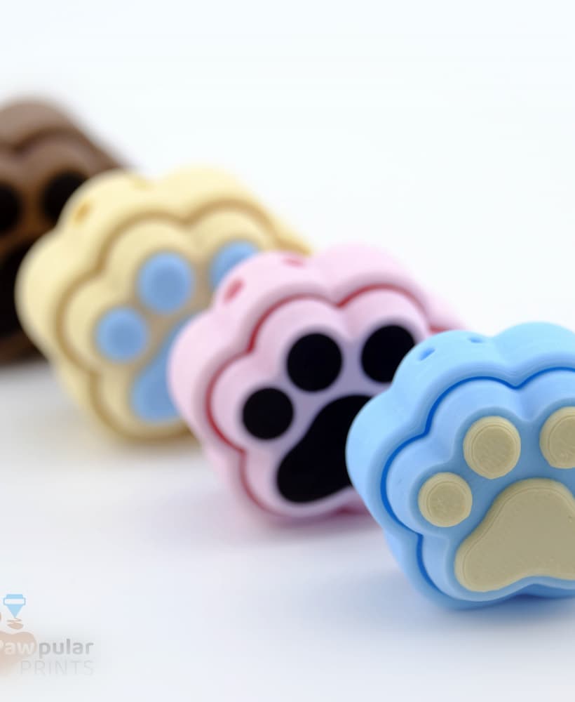 Pet Paw Clickers 3d model