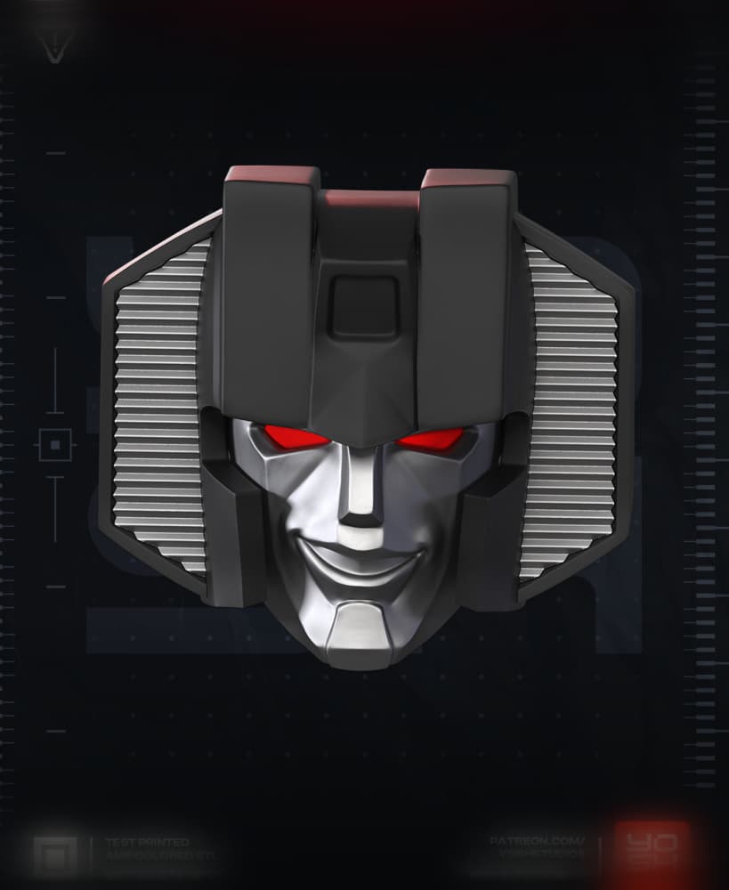 Starscream 3D Printer STL File 3d model