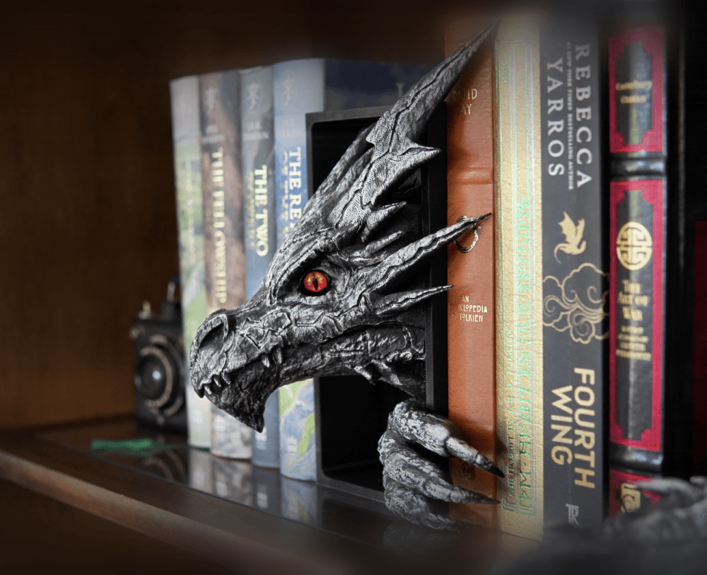 Lightning Dragon Emerging Book Nook 3d model
