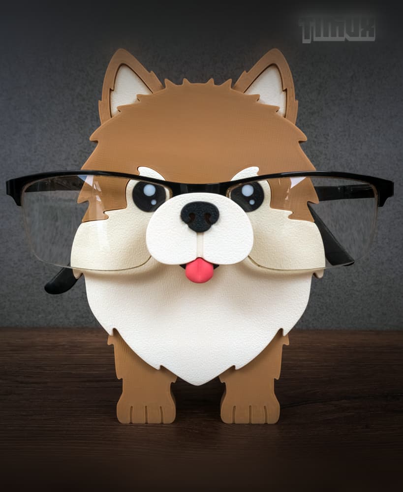 POMERANIA GLASSES HOLDER 3d model