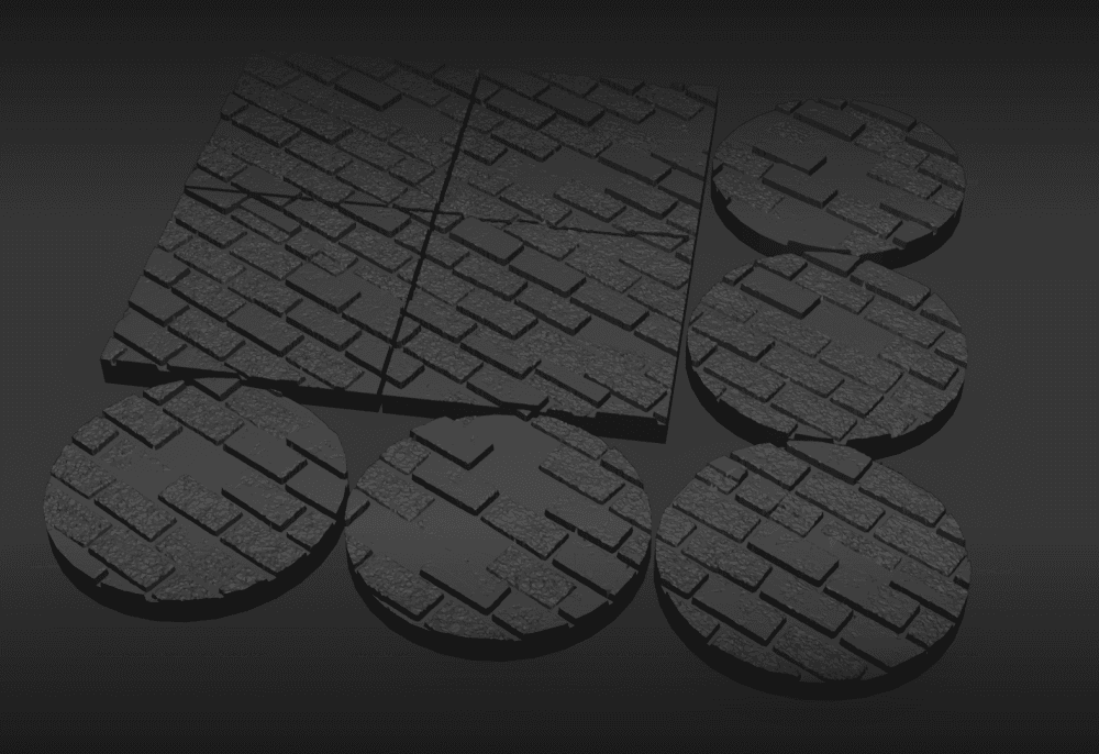 Baseplates Collection (DND / TTRPG) 3d model