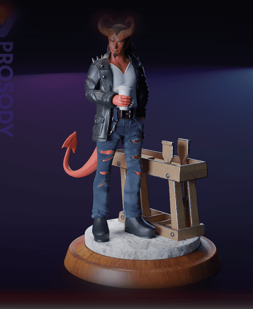 Dax Calderon - 32mm 3d model