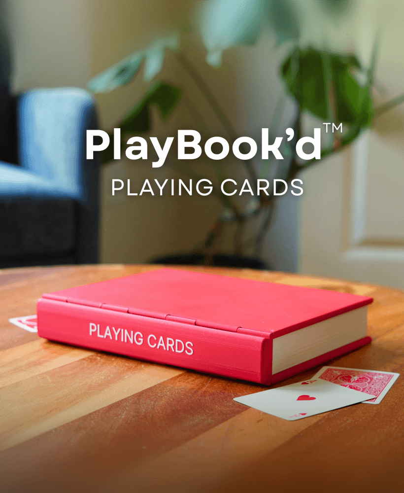 PlayBook'd - Playing Cards 3d model