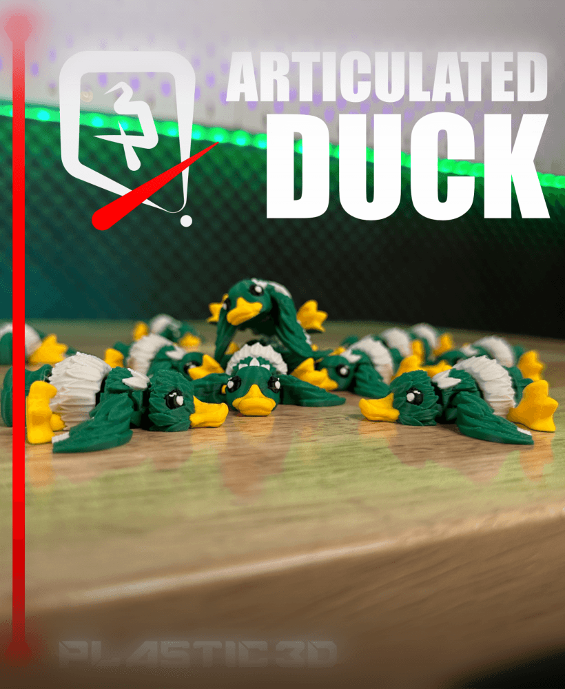 Articulated Duck 3d model