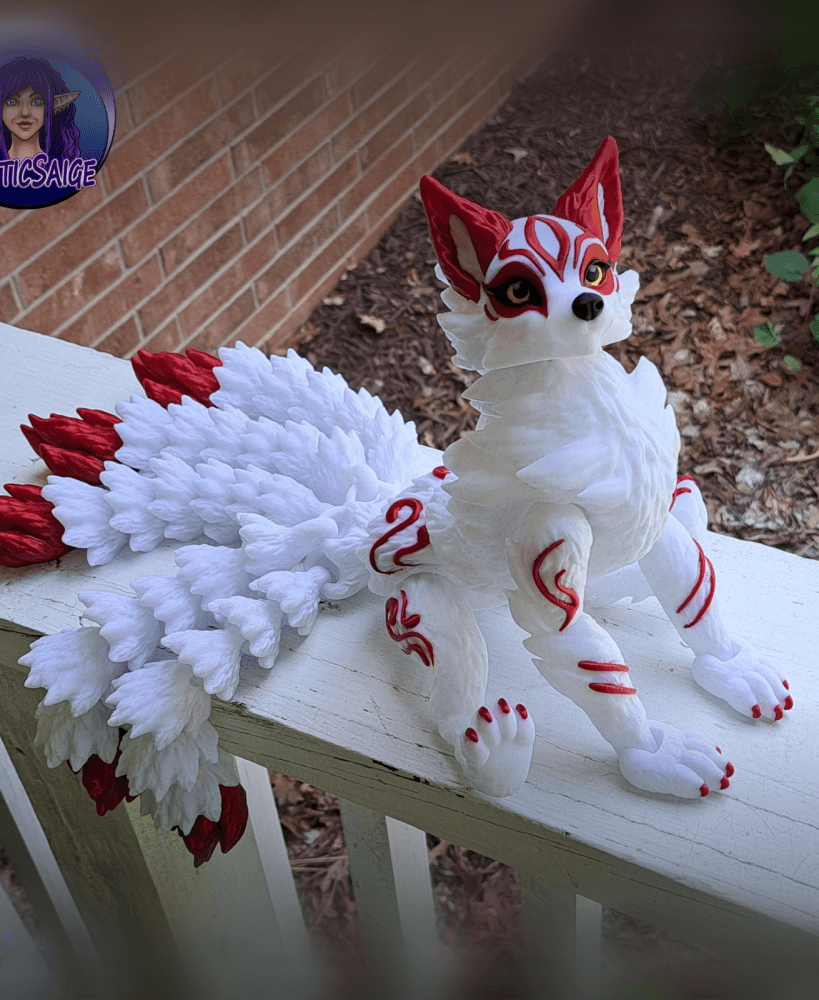 Kitsune 3d model