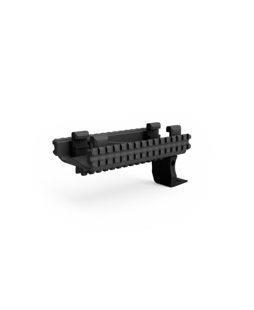 F2000 Rail - Classic Picatinny 3d model