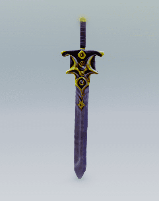 A cool sword V3 3d model