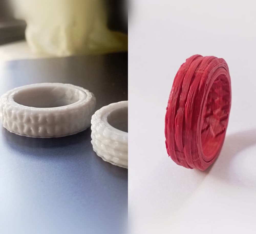 FIDGETS RINGS Knitting y Mimbre 3d model