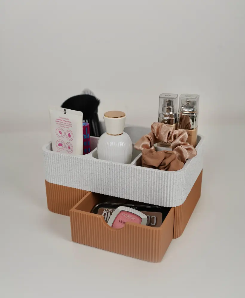 DRAWIA makeup organizer with a drawer 3d model