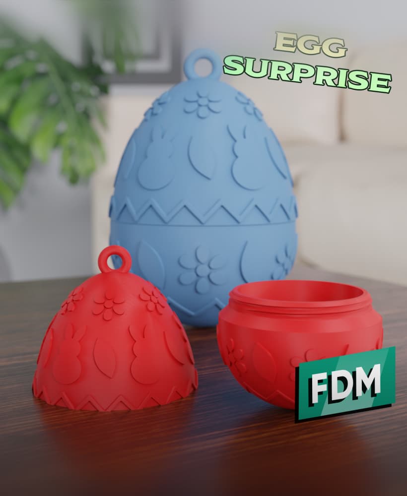 Easter - Egg Surprise 3d model