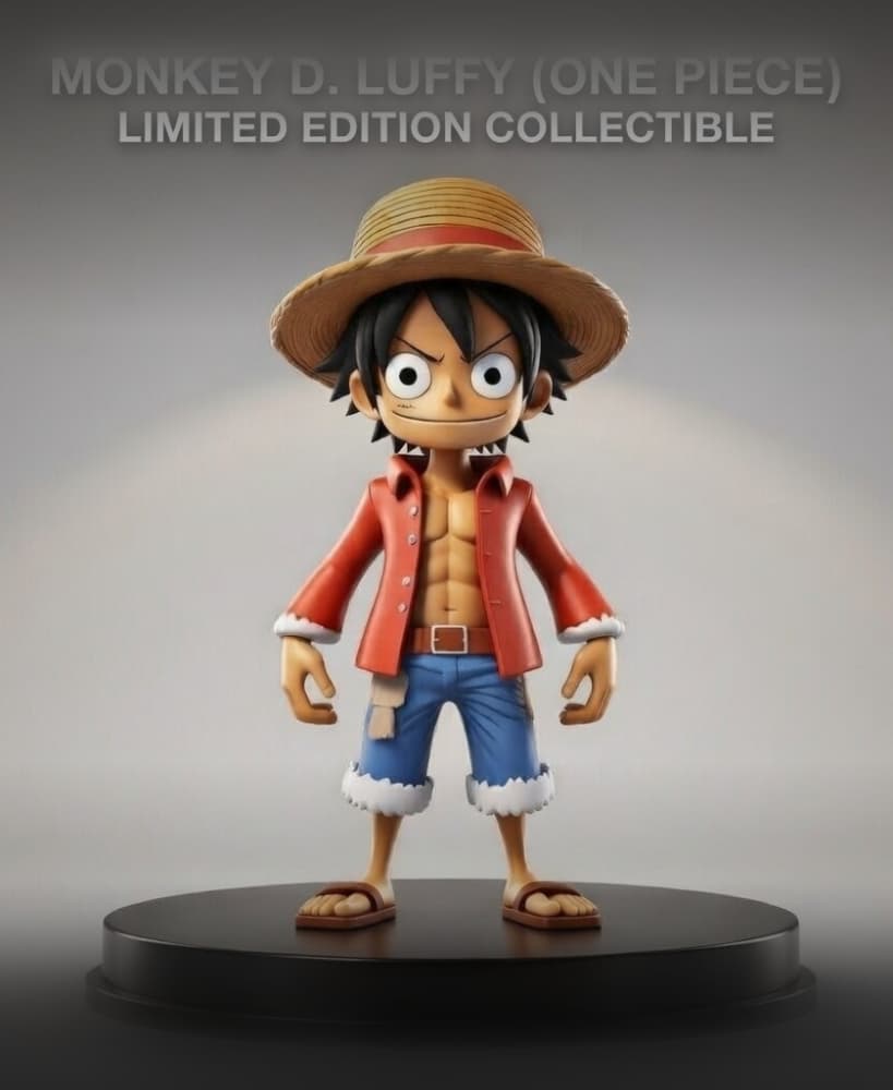 Free Monkey D. Luffy Premium Figure – One Piece 3d model