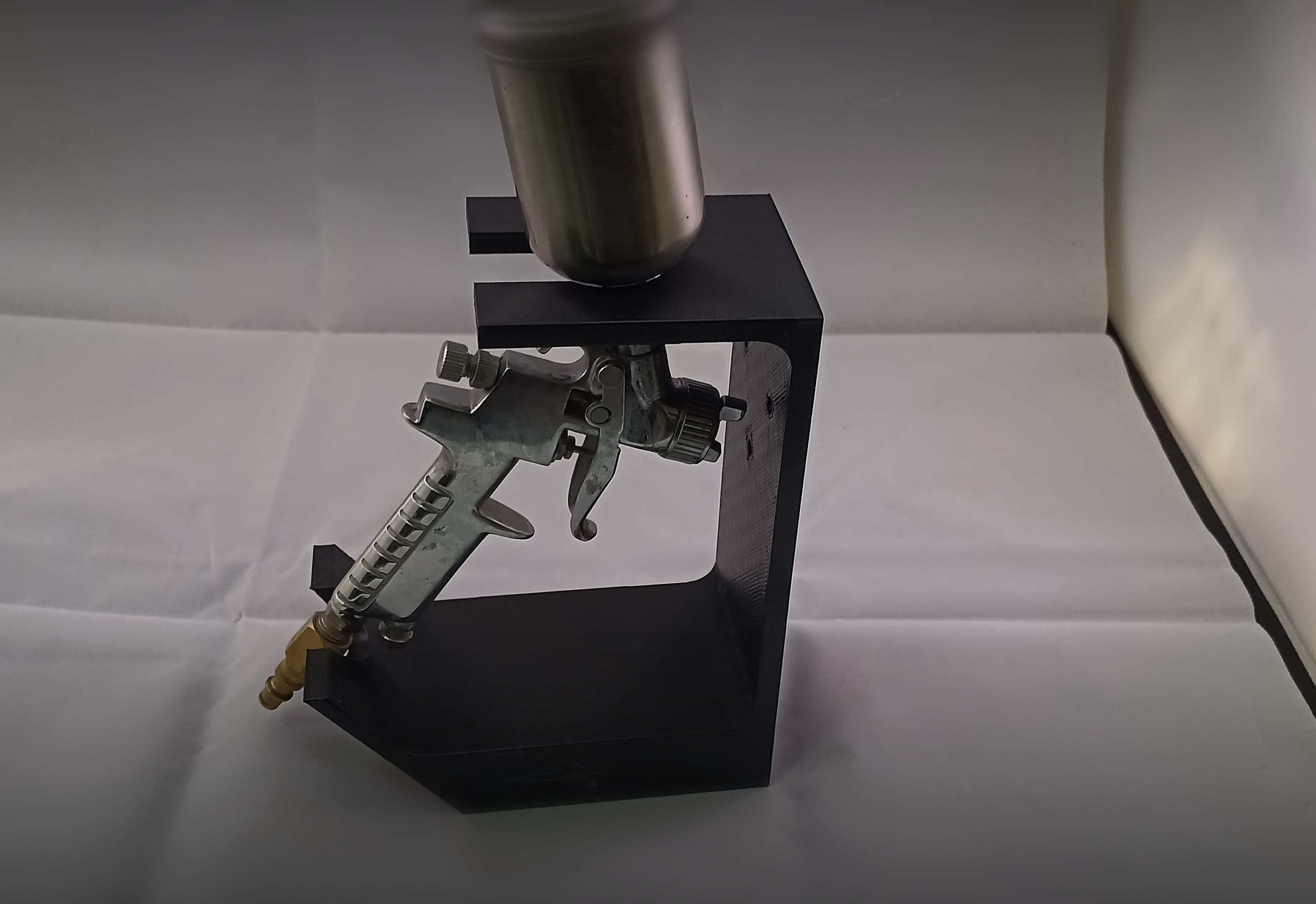 HVLP spray gun holder wall mountable 3d model