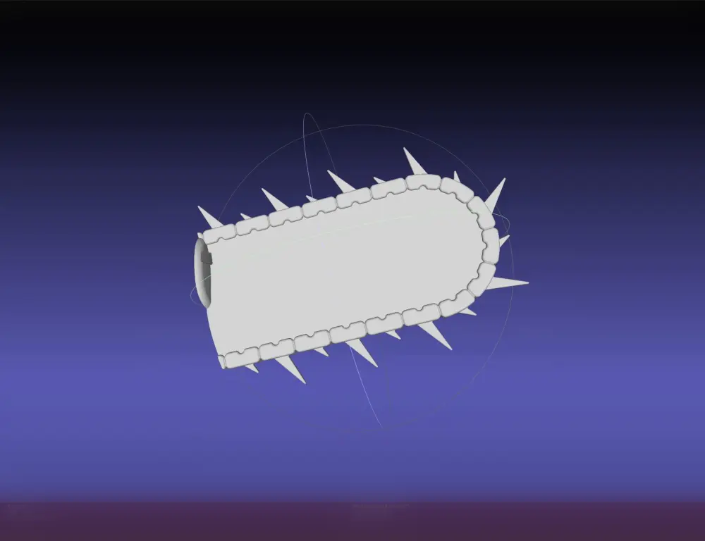 Chainsaw Man Denji Head Stump Blade 3d model
