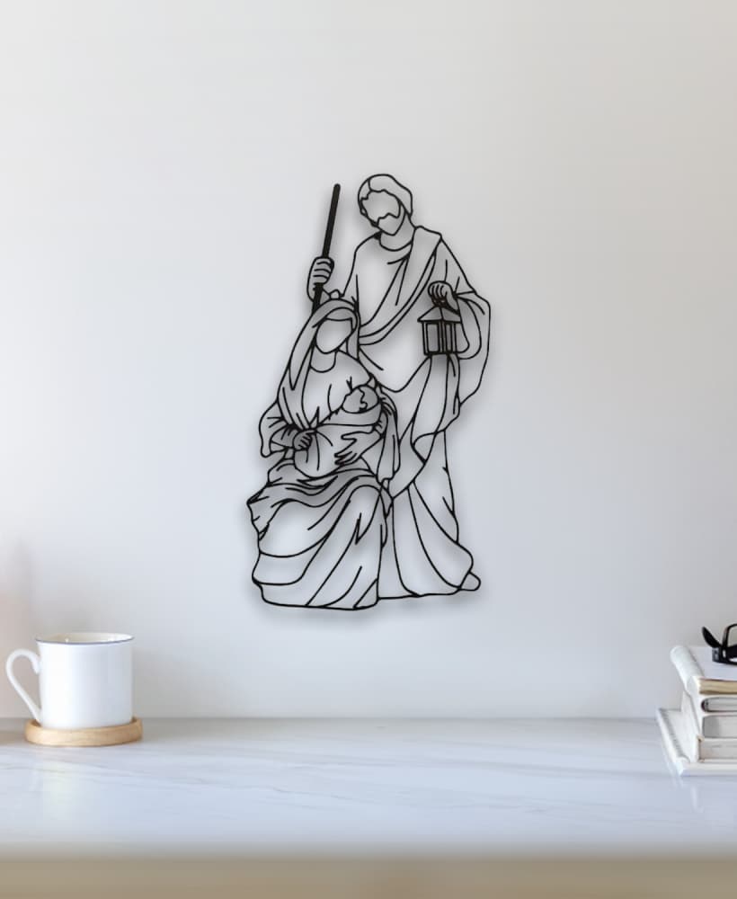 Jesus Wall Art 3d model
