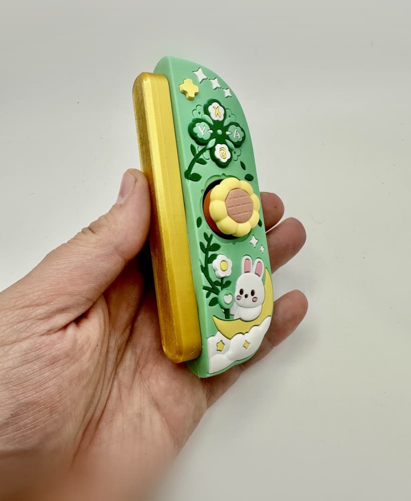 Magnetic Button Cover - Switch 2 3d model