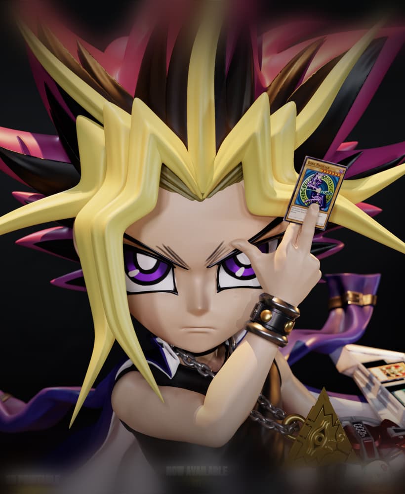 Yugi Moto Yiguoh Chibi - Premium Collectible 3d model