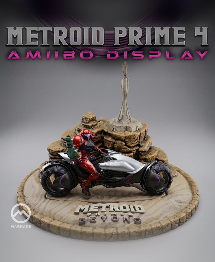 Metroid Prime 4 Beyond - Amiibo Display 3d model