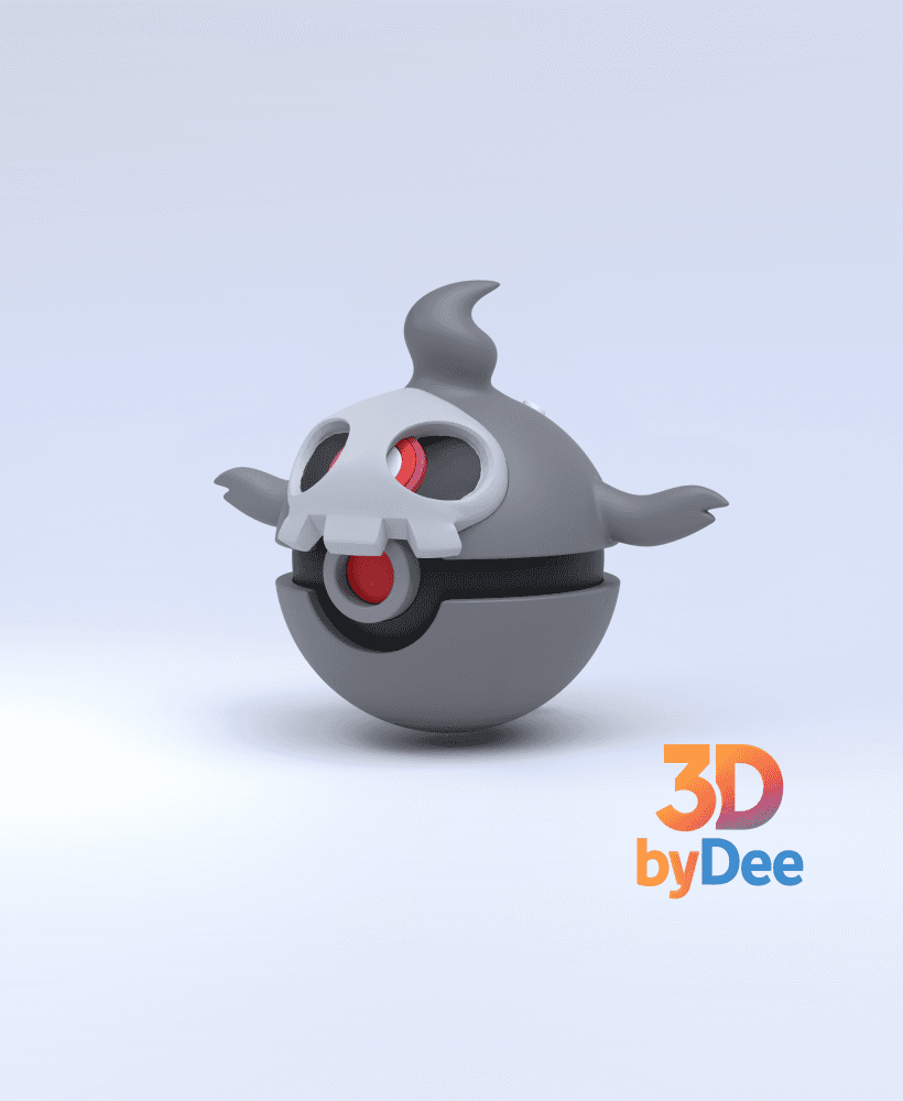 Duskull Pokeball 3d model