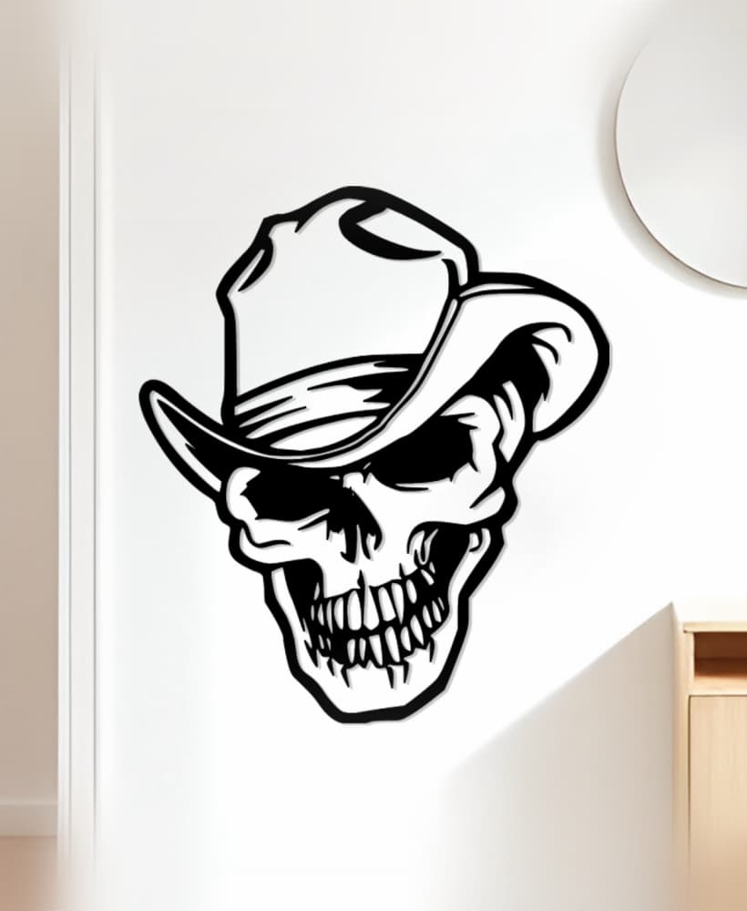Skull Wall Art, Wall Decor, Home Decor 3d model