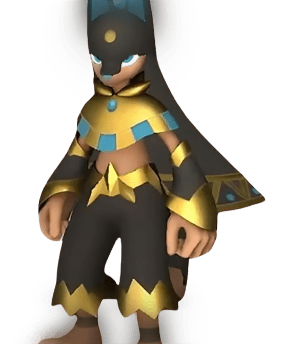 Anubis palworld 3d model