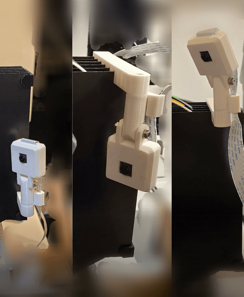 MMU3 Filament Buffer Pi Camera Holder/Mount 3d model