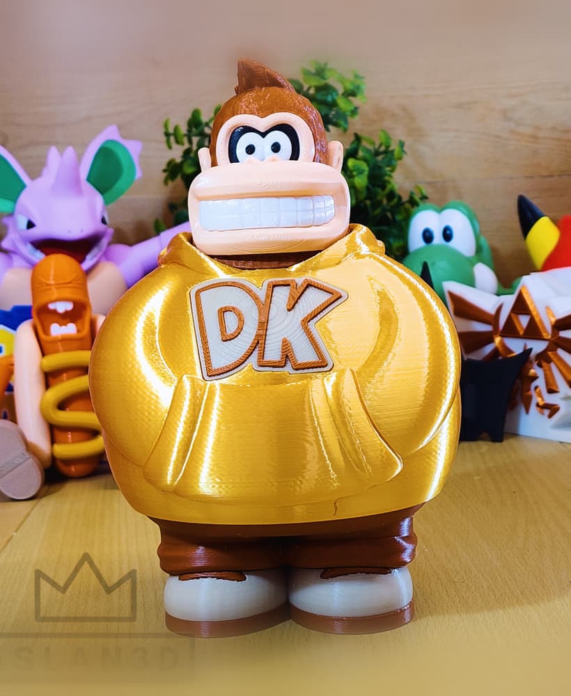 Donkey Kong Urban: Multiparts +3MF 3d model