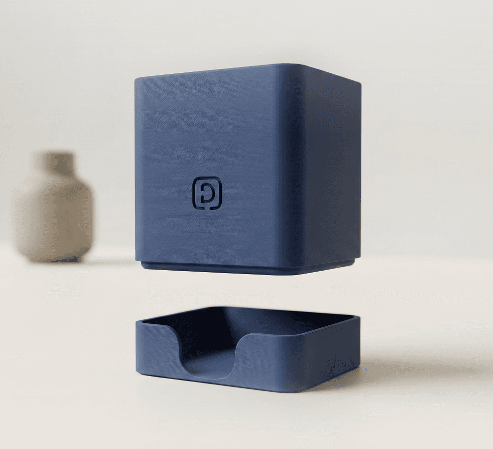 Minimalist 2-in-1 Pencil Holder 3d model