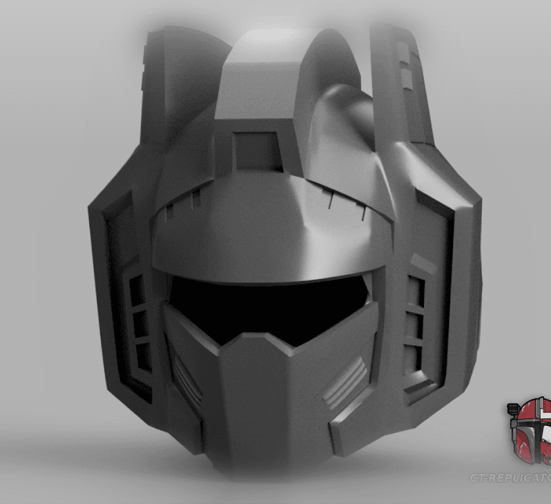 G1 Grimlock Transformers Helmet 1:1 Replica Cosplay 3d model