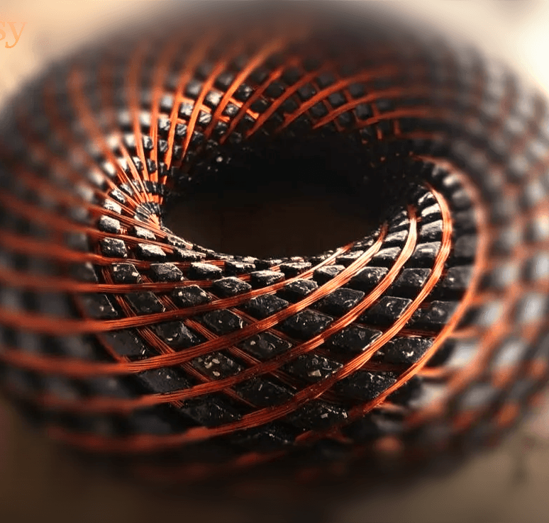 Rodin Coil Torus .STL 180mm. x 56mm. .STL Diameter Coil | iToroid Vortex Wave Field 3d model