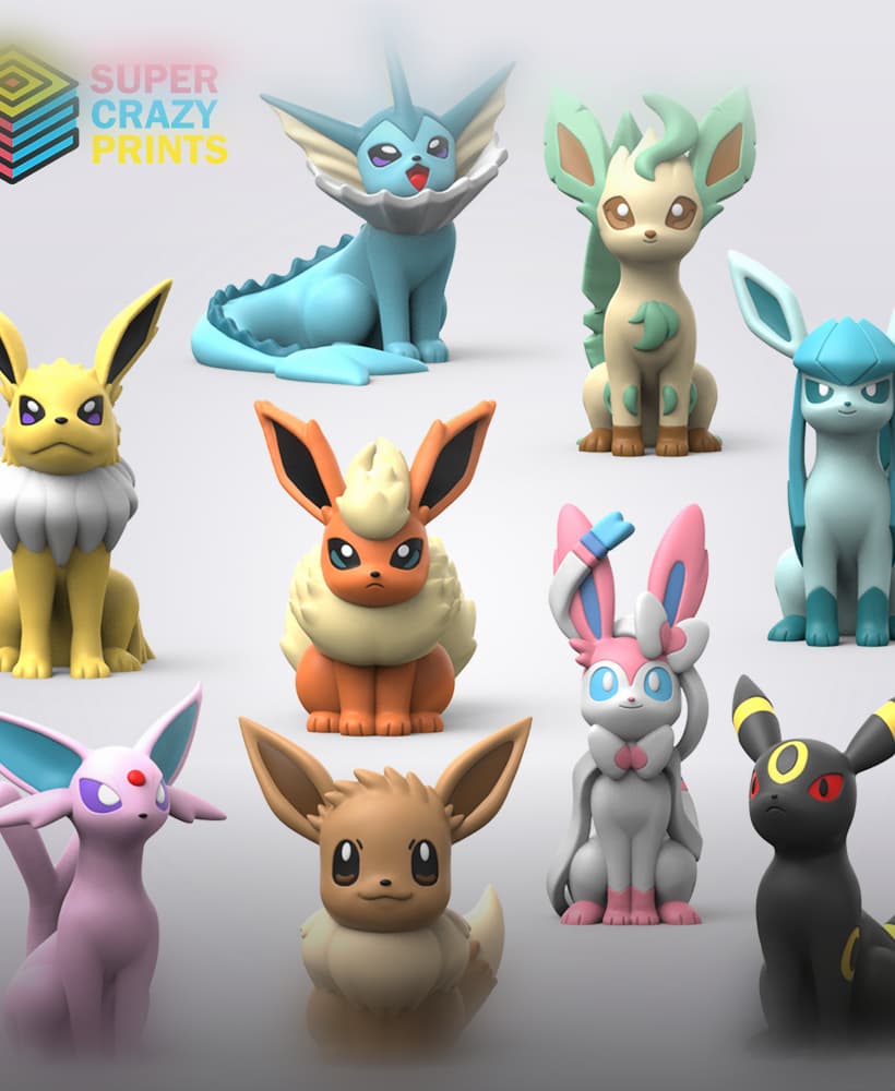 Eeveelution 3d model