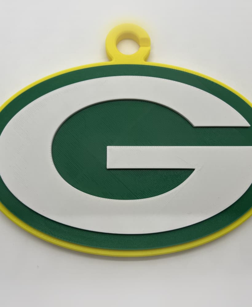 Green Bay Packers Oversized Chain 3d model