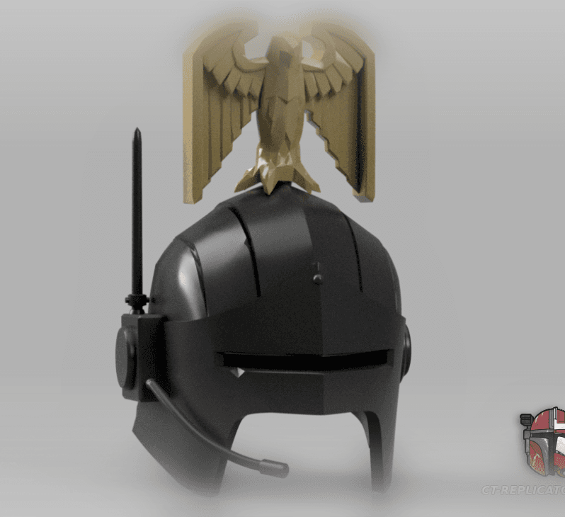 The Adeptus Arbites Class Vox Helmet 1:1 Cosplay Replica DARKTIDE 3d model