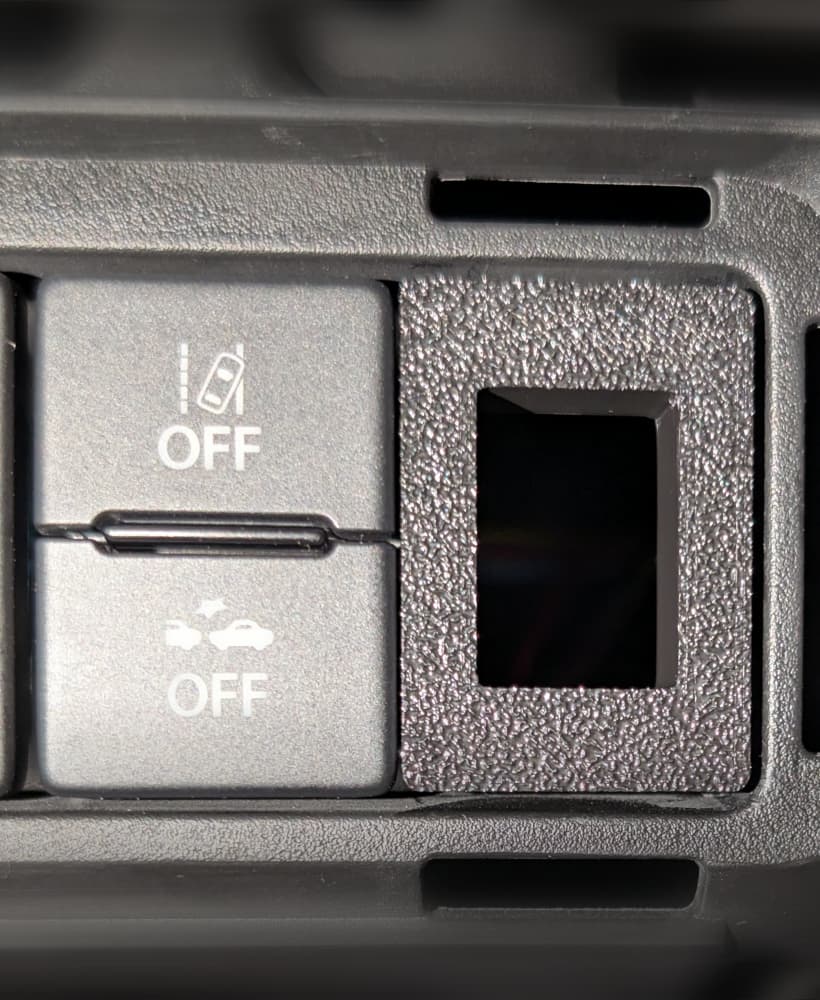 Suzuki Swift Button Replacement Blank.stl 3d model