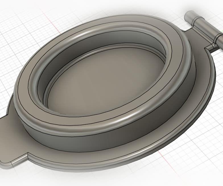 REPLACEMENT LID FOR TUPPERWARE SALT/PEPPER SHAKERS 3d model