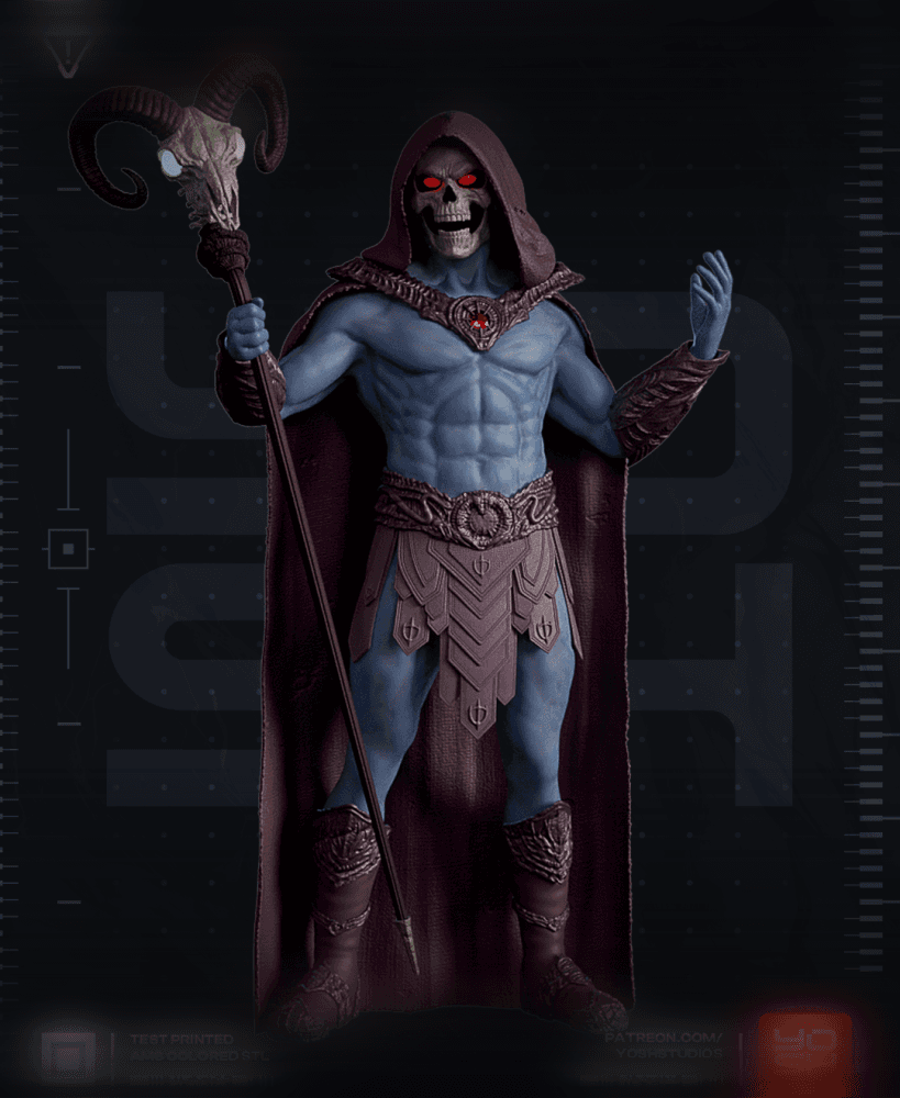 Evil Skeleton Costume 3D Printer STL File 3d model