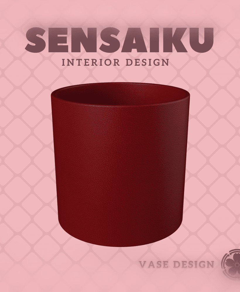 01. Circle V1 Custom Vase Design: Personalized Forms for Miniature and Modern Space 3d model