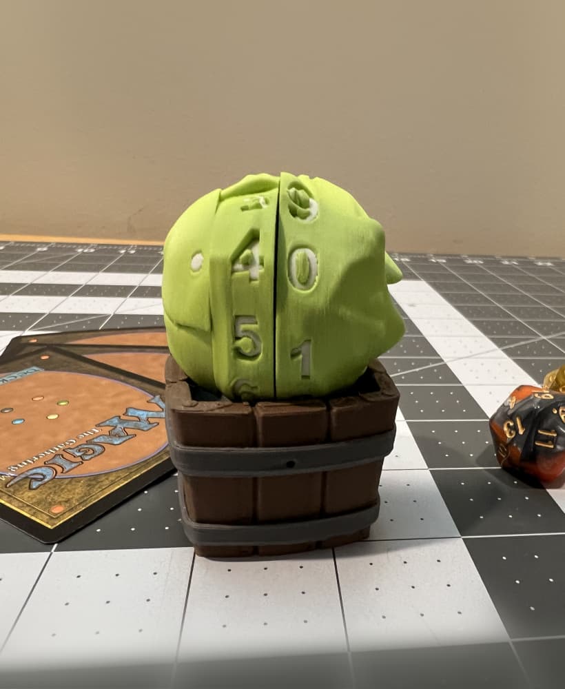 Cabbage Life Counter 3d model