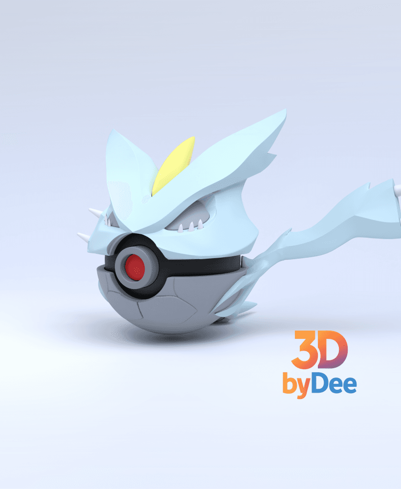 Kyurem Pokeball 3d model