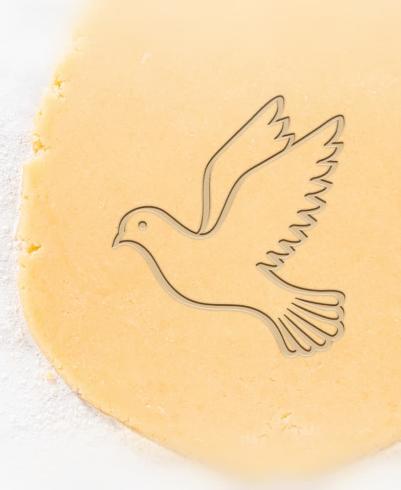 Bird Cookie Cutter, Biscuit Cutter 3d model