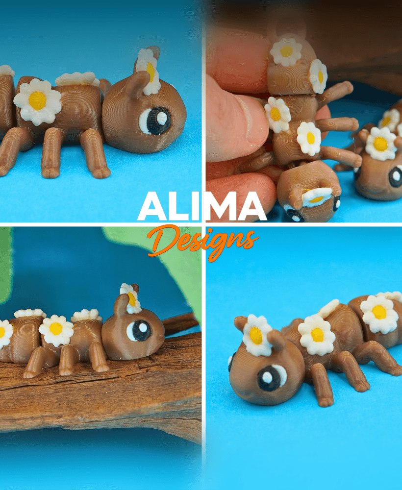 Bonus Design: Little Daisy Ant 3d model