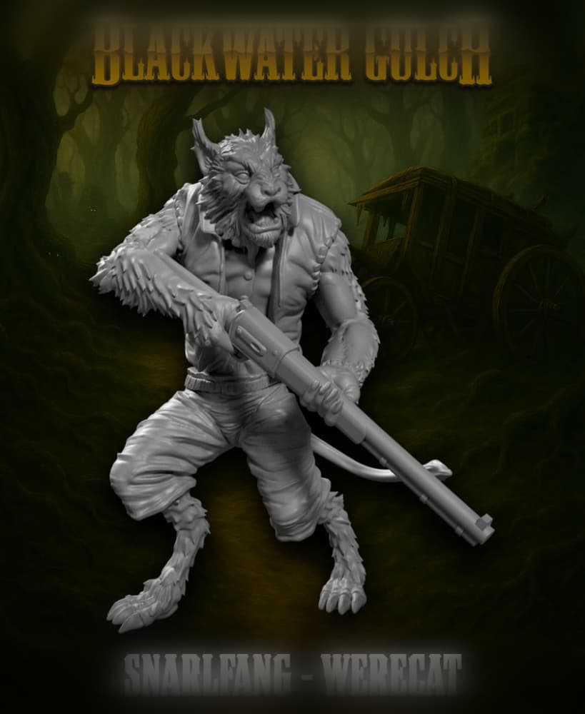 Snarlfang - Werecat 3d model