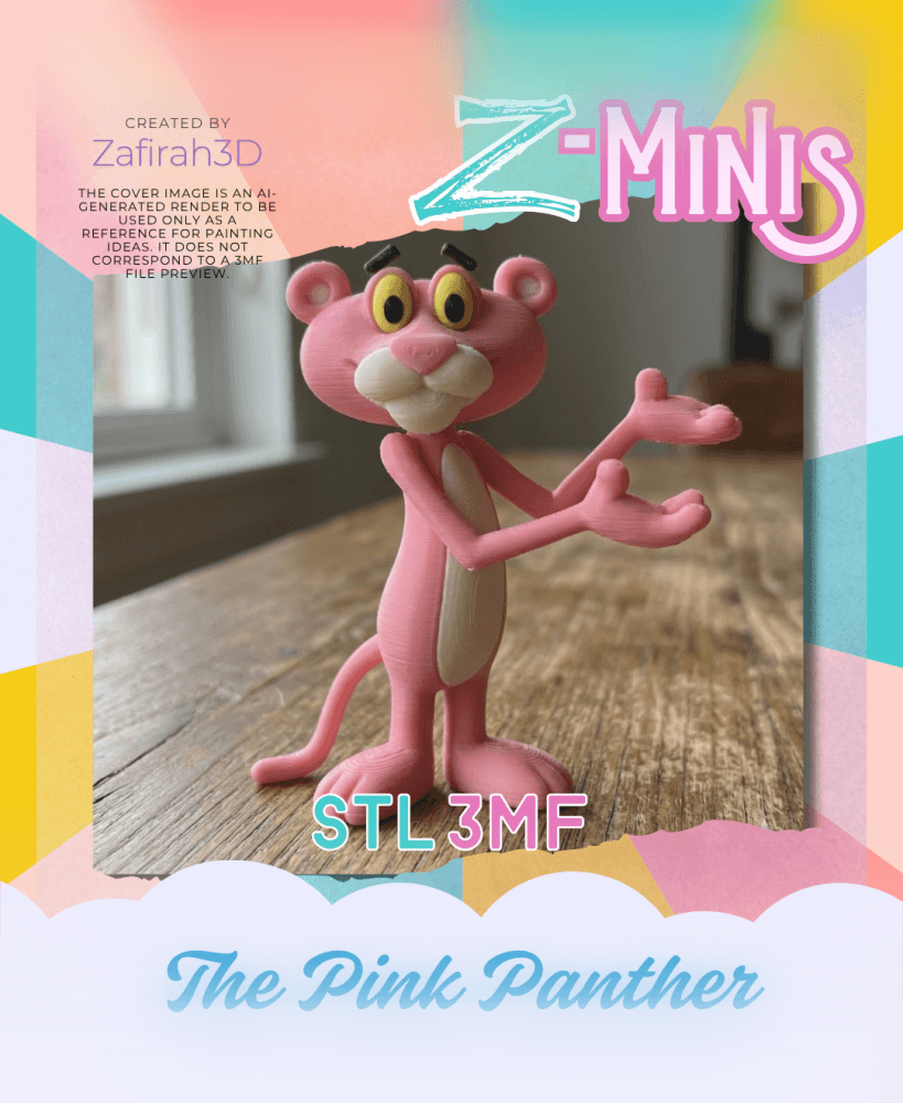 The Pink Phanter Z-Mini 3d model