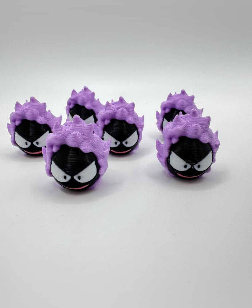 Gastly (Nosupport, 3mf included) 3d model
